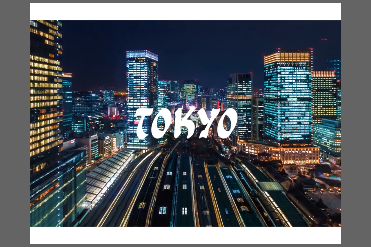 Video Sobre una secuencia de imagenes de Tokyo y con musica